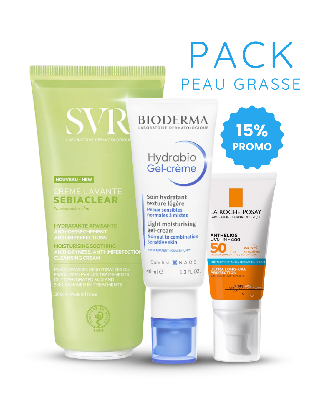 pack peau grasse parasoin