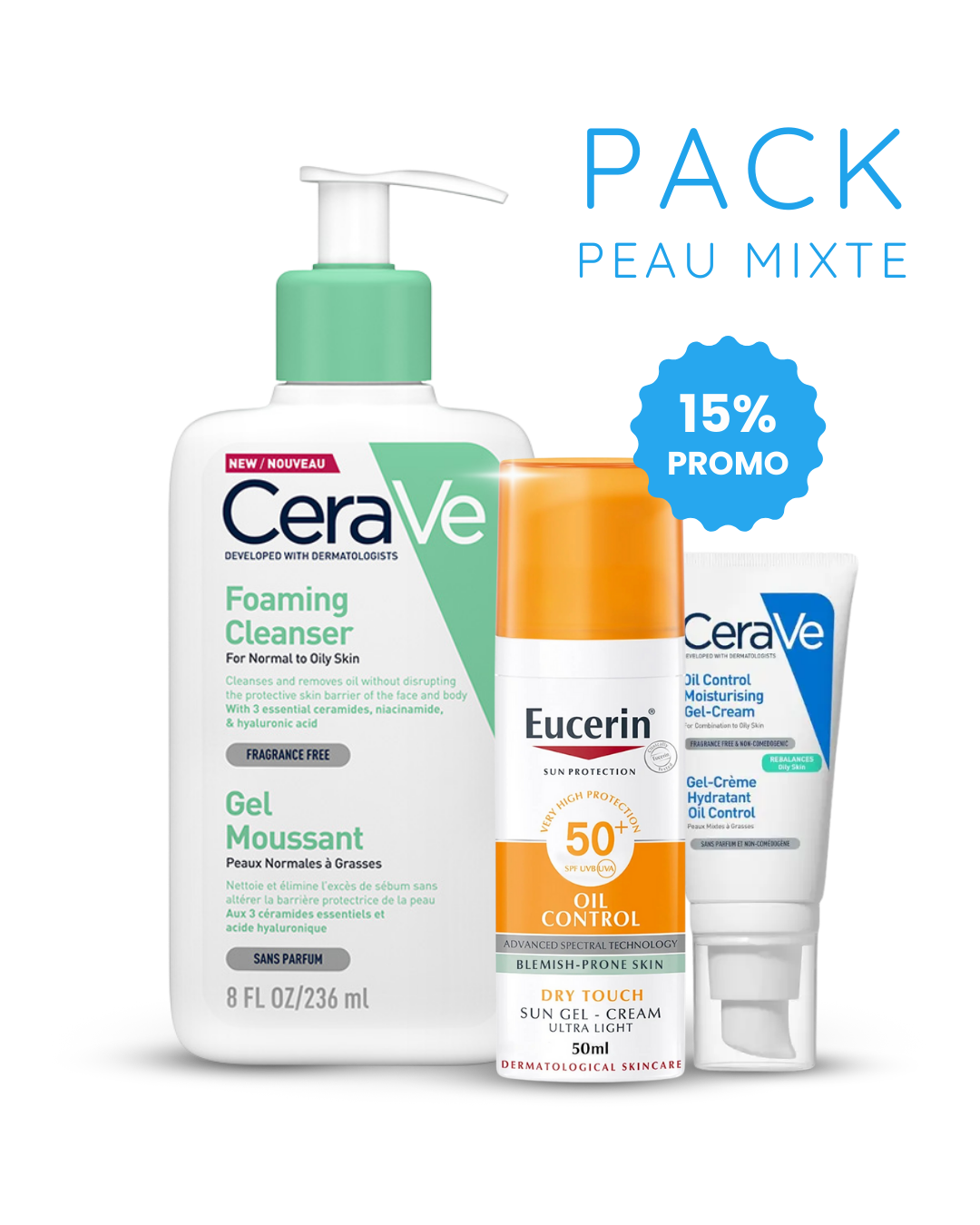 pack peau mixte parasoin