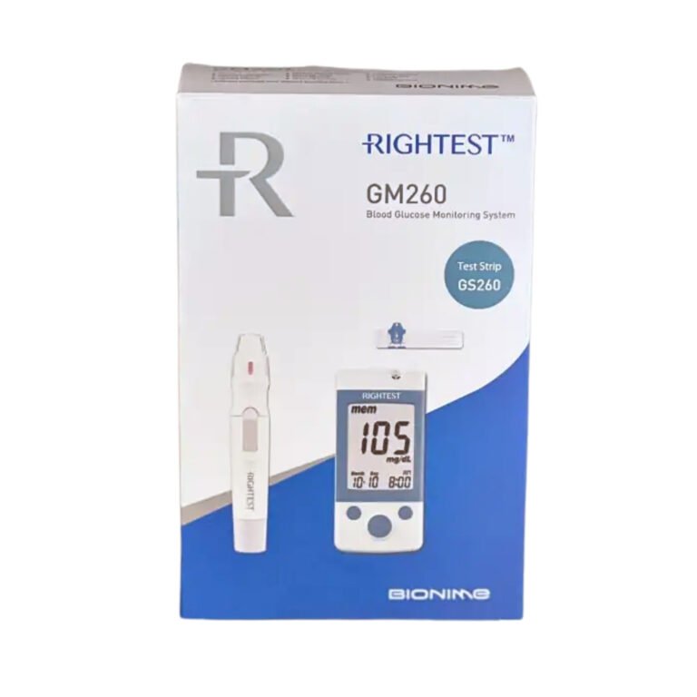 RIGHTEST GM260 – Kit Lecteur de Glycémie